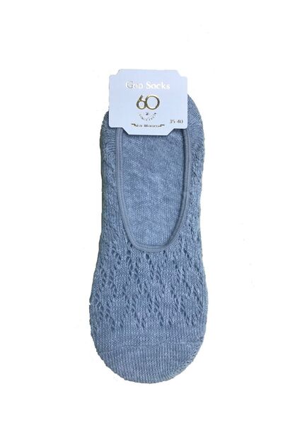 Goo Socks 6 pari sivih mrežastih čarapa Baletanke