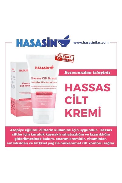 Hasasin İlaç 50 ml Sensitive Skin Cream - Atopy Prone