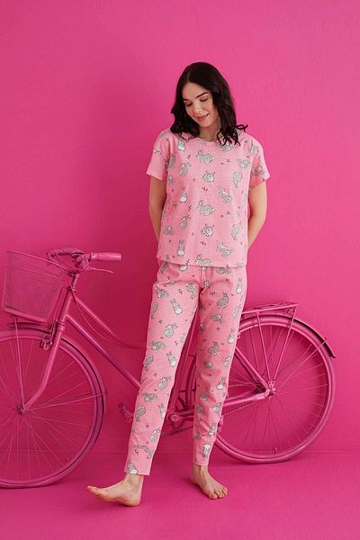 ELİZ HOMEWEAR Set de lenjerie de dormit confortabil din bumbac
