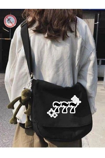 weywot Negru I Got 777 I Gave Accepted Printed Unisex Messenger Bag