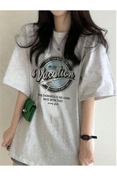 MOONBULL Μπλουζάκι Unisex Oversize - Vacation Printed