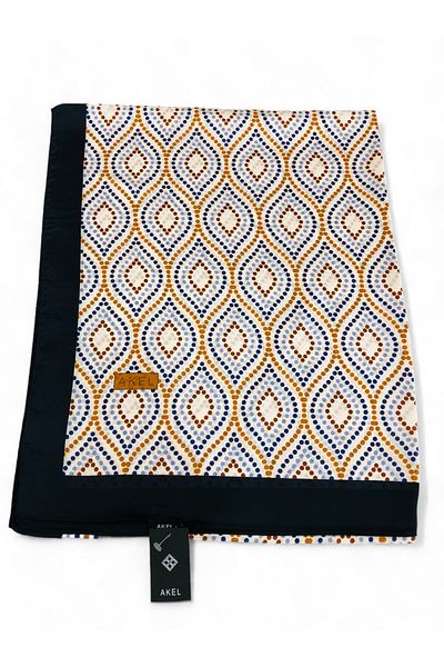 Akel Σάλι Alfa Silk με σχέδιο 75x185