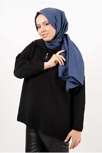 Pikas Σάλι μεταξένιας βισκόζης με μοτίβο ραβδιού