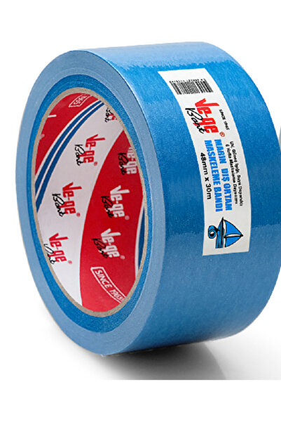 Vege (Bluetape) Marin Maskeleme Outdoor Dış ortam UV,Güneş Işığı Dayanım 48mm X30M Bant