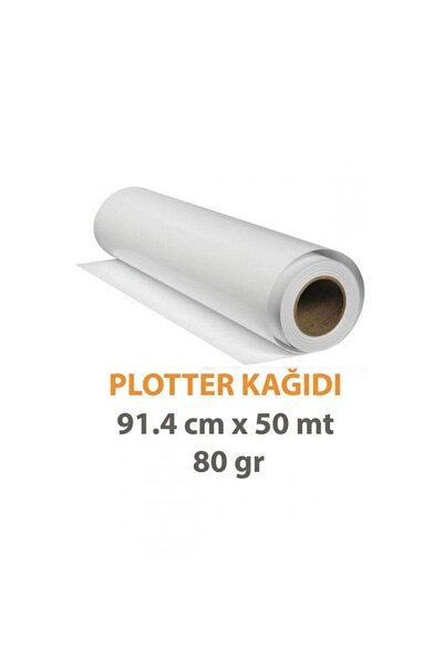 Bilgitaş Plotter Kağıdı 91,4 Cm X 50 Mt 80 gr