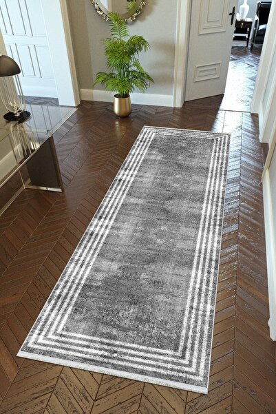 10 Post Online Χαλί διαδρόμου με υφή γκρι λευκό, αντιολισθητικό, που πλένεται...