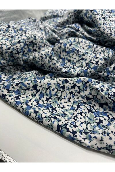 Kumaş Sevdası Ύφασμα βισκόζης με σχέδιο 150 cm