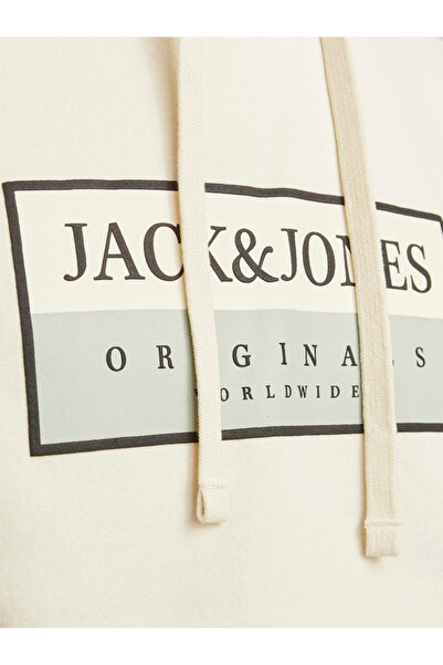 Jack & Jones Regular Fit Logo Detail Hoodie