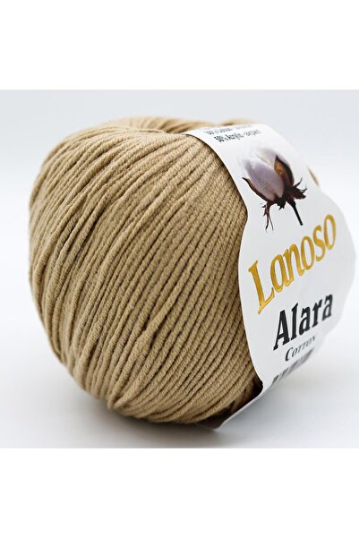 Lanoso Alara El Örgü İpliği - 905 Deve Tüyü -