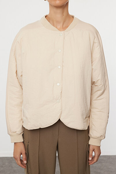 Trendyol Collection Beige Jacket Twoaw24Ce00173