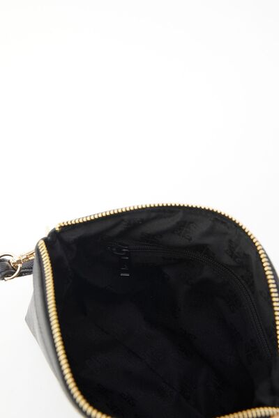 Pierre Cardin Siyah Monogram Kadın Portföy & Clutch Çanta 05PO22Y1547