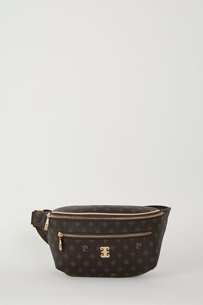 Pierre Cardin Γυναικεία τσάντα μέσης καφέ Monogram 05PO22Y1542