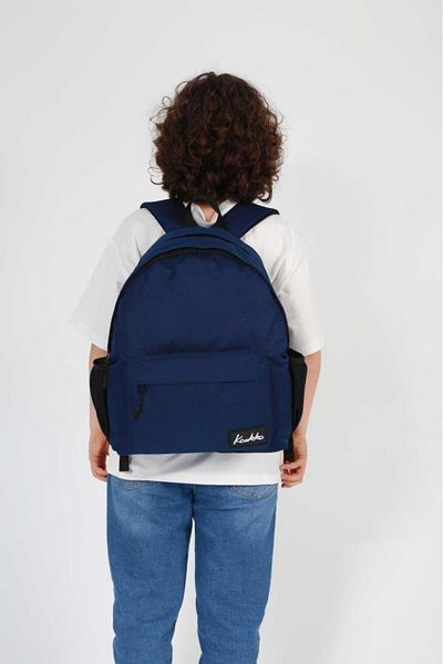 KAUKKO Rucsac casual pentru școală - Bleumarin K1615