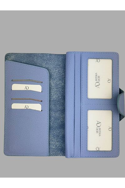 Ahıska Deri 2004 Model Unisex Multi-Card Wallet
