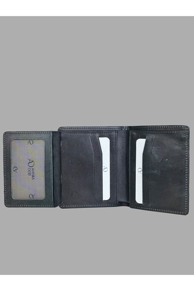 Ahıska Deri Ahıska Crazy Leather Ανδρικό Πορτοφόλι Κάρτας 604