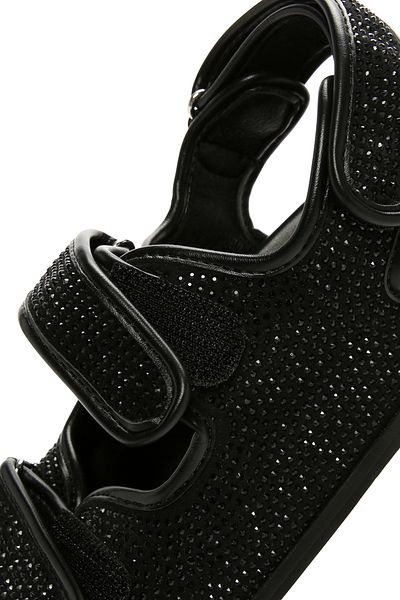 Derimod Sandale de damă cu detalii Black Stone - 24sfd 442814