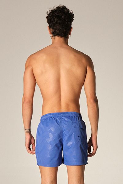 C&City K-155 Herren-Seeshorts Sax Blau