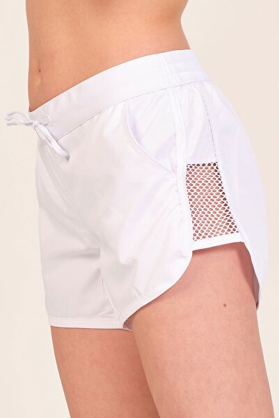 C&City Bn-11 Damen-Seeshorts Weiß