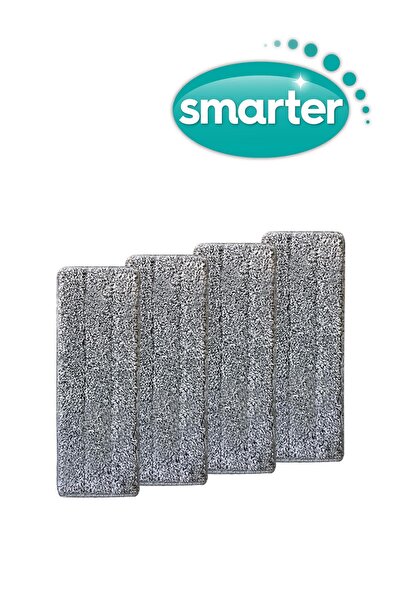 SMARTER Tablet Mop Yedek 4 Lü Mop Paspas Temizlik Seti