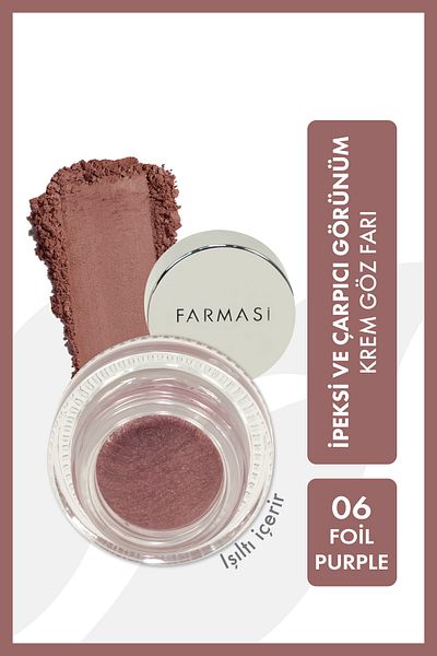 Farmasi 3g Cream Eyeshadow Foil - Purple