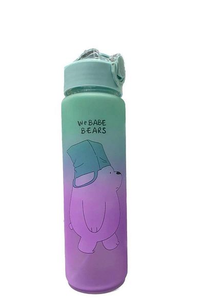 Taros Bears 800 ml Water Bottle Green-Purple