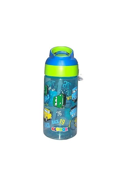 Globox 500 ml Tritan Patterned Flask - Race Cars