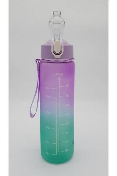 Taros 800 ml Rainbow Flask - Purple-Green