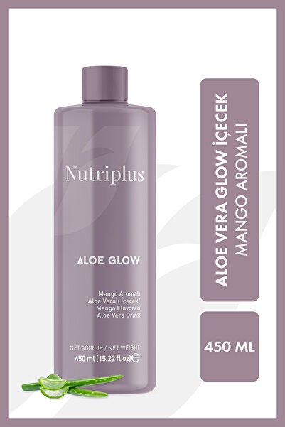 Farmasi Nutriplus Aloe Vera Glow İçecek Mango Aromalı 450 ml