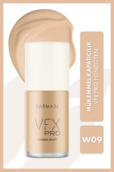 Farmasi Vfx Pro Camera Ready Foundation W09 30 Ml