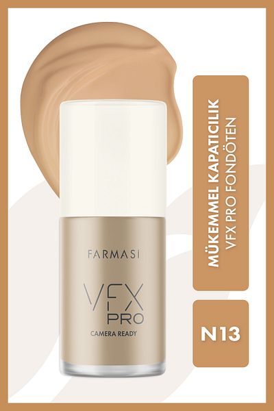 Farmasi Vfx Pro Camera Ready Foundation N13 30 Ml