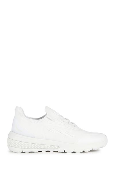 Geox Geox White Trainers Womens Shoes