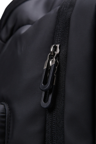 Derimod D-Pack Men's Black Technical Fabric Backpack 23Sbd30066F