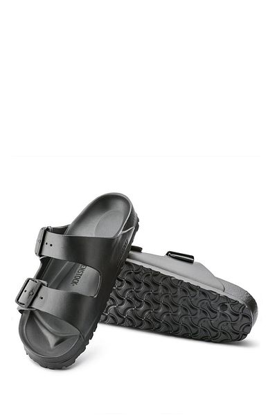 Birkenstock شبشب رجالي من أنثراسايت أريزونا إيفا - إبزيم مزدوج، 1001497