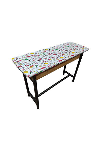 heptex Lastikli Sıra Örtüsü 110x40 D03