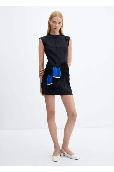 MANGO Woman Rochie scurtă croită