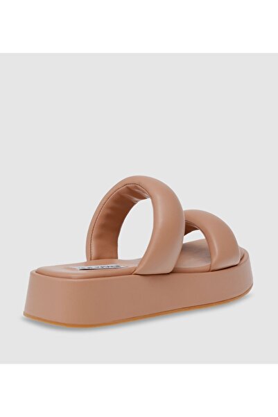 Steve Madden Beige Women's Flat Sandals Sandals