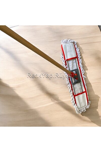 RENK YAPI RÜYASI 40 CM OKUL TEMİZLİĞİ İÇİN NEMLİ MOP TAKIMI GENİŞ TEMİZLEME Y...
