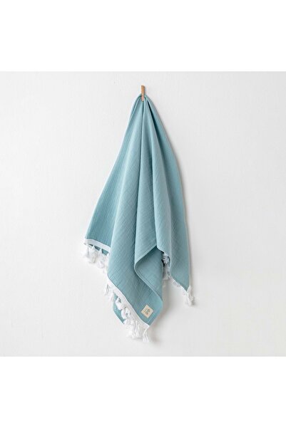 andywawa Baby Muslin Blanket 100x90 Cm Blue