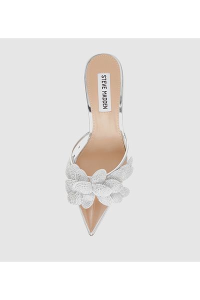 Steve Madden silver women's high-casual shoes