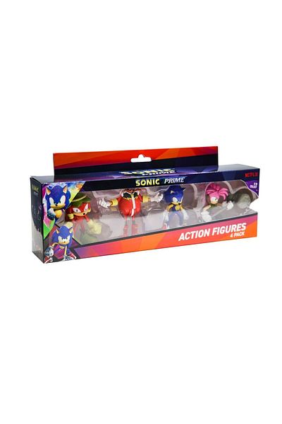 NECO TOYS PMI SON6040 Sonic Action Figures Deluxe Set of 4