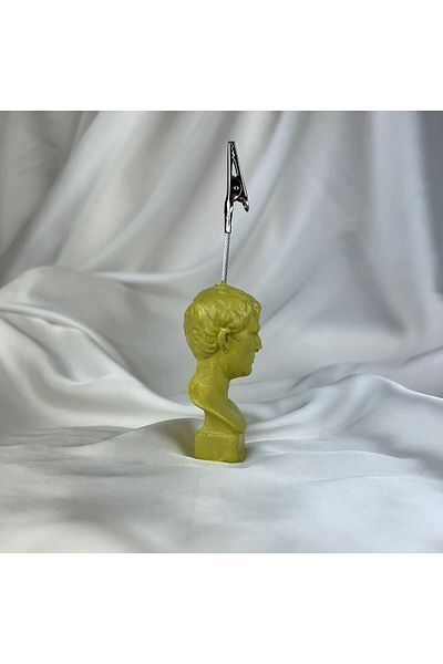 Melouro Mold Green Agrippa Sculpture Note Holder, Photo Holder