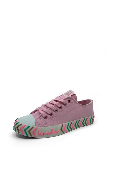 Benetton Bn-30624 Pantofi sport roz pentru femei