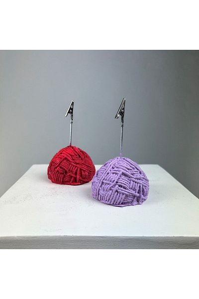 Melouro Ball Tuber Note Holder Set of 2 ( Lilac - Red )