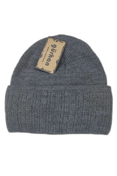Gürhan Çorap Thick Beret Luxury Knitted Men's