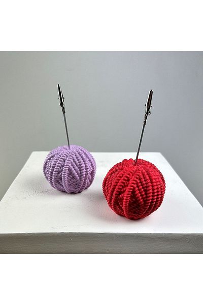 Melouro Yumak Note Holder Set of 2 ( Lilac - Red )