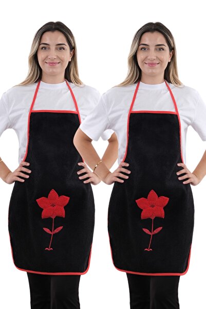 sevilya مريلة مطبخ مطرزة بحزمة مزدوجة من Wellsoft، مريلة مطبخ مقاومة للماء
