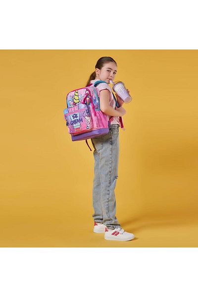 Coral High Set de 2 ghiozdane cu model Milkshake Nutriție 23749