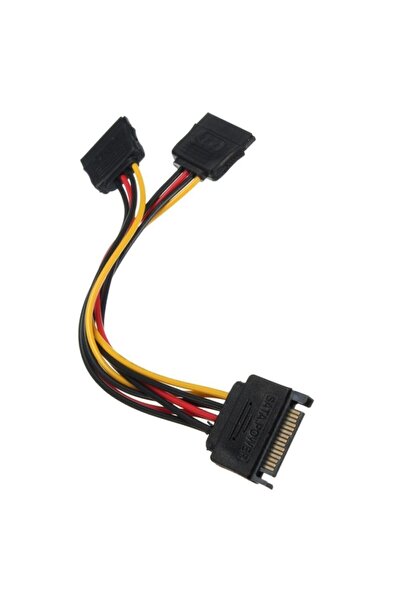 DNR Bilişim Sata- Sata 15pin Power Çoğaltıcı Ayırıcı Sata - 2x15pin Sata Dönü...