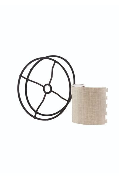 HOMİNG Bej Pratik Yedek Lambader Başlığı Ayd-1255