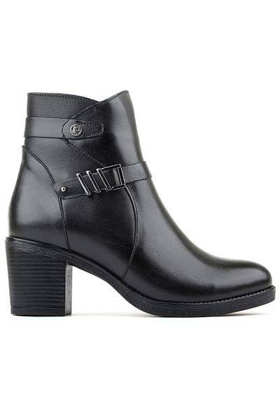 Pierre Cardin 54067 Μοντέλο - Γυναικείες μπότες με τακούνι από γνήσιο δέρμα με φερμουάρ
